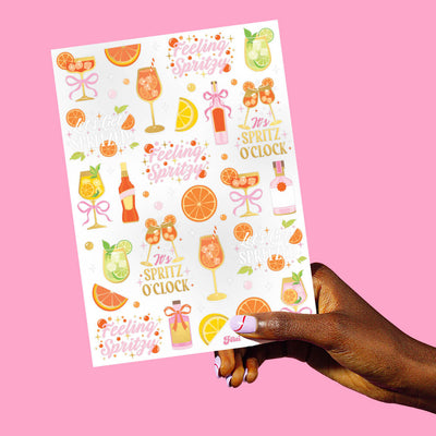 Spritz Tattoos - 2 sheet temporary tattoo set