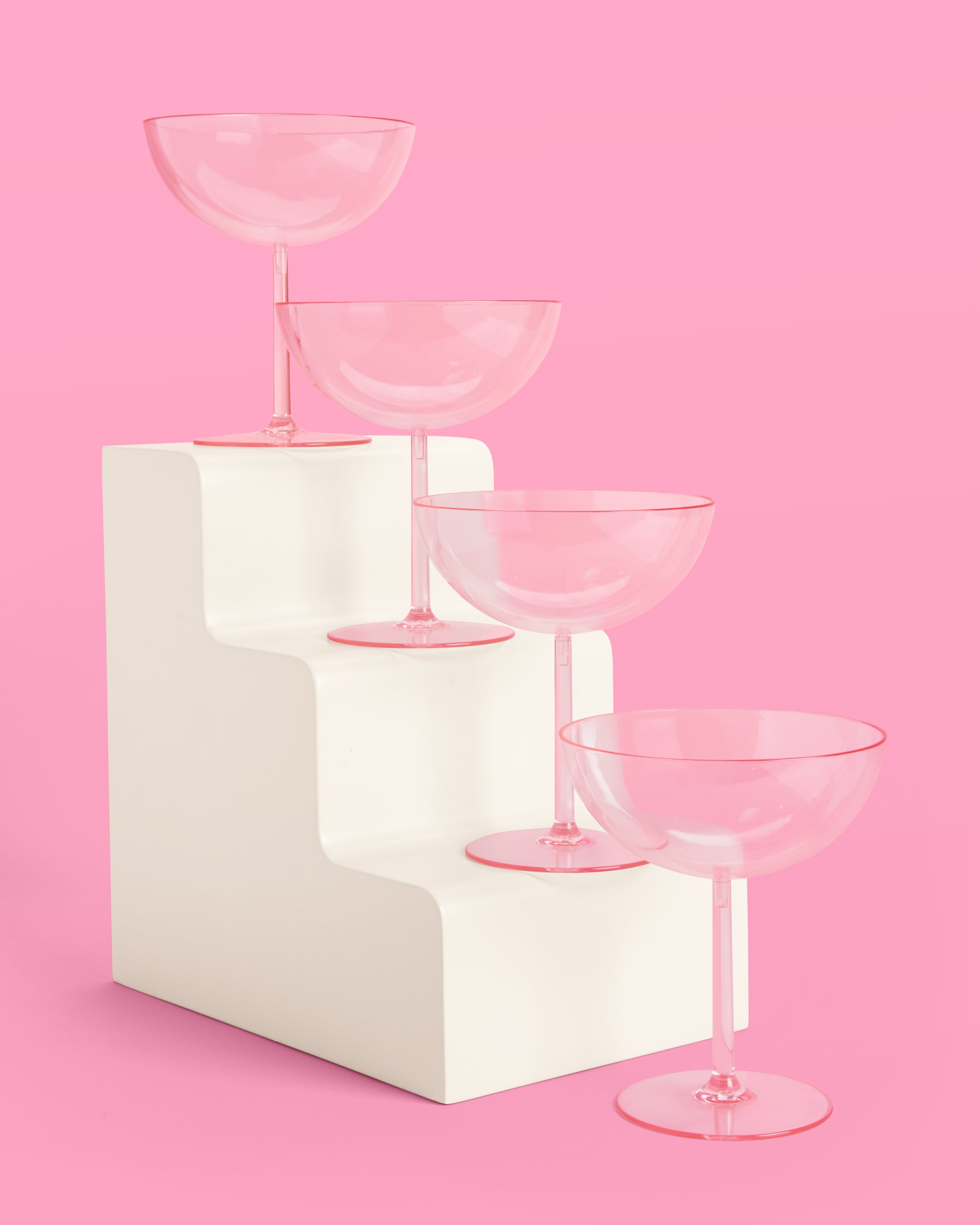 Tea Time Pack - plates, napkins + coupe glasses