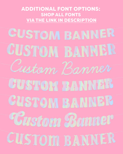 Groovy Custom Banner - customizable banner