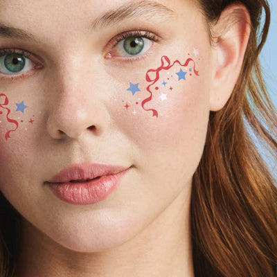 Fourth of July Freckle Tattoos - 16 tattoos