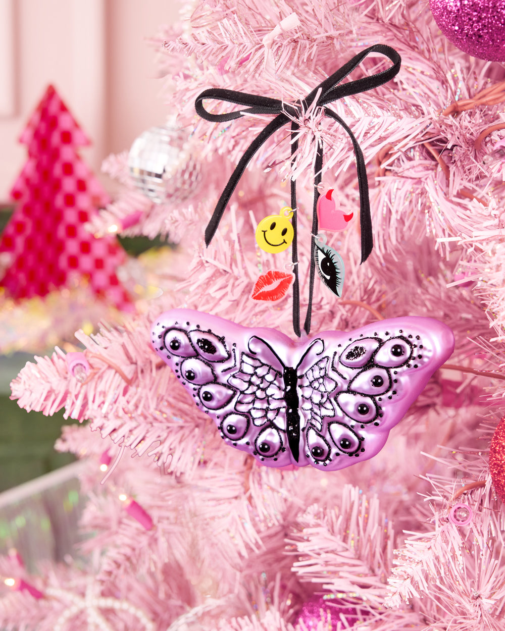 Good Idea Butterfly Ornament - ornament w. charms