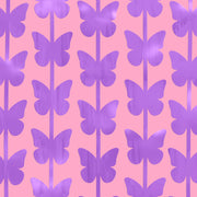 Butterfly Curtain - purple foil curtain