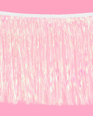 Iridescent Fringe - iridescent foil banner