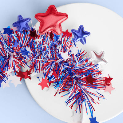 Stars & Stripes Headband - fringe + stars
