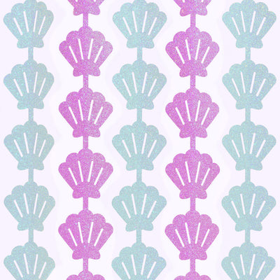 Mermazing Curtain - iridescent foil curtain