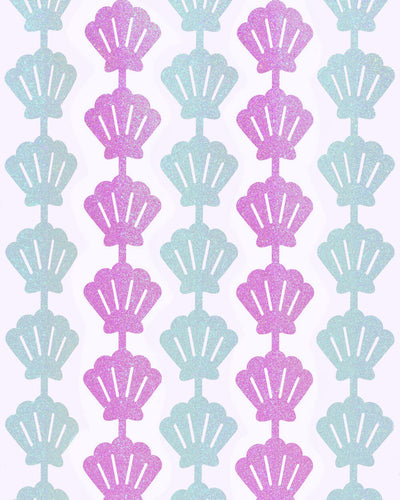 Mermazing Curtain - iridescent foil curtain