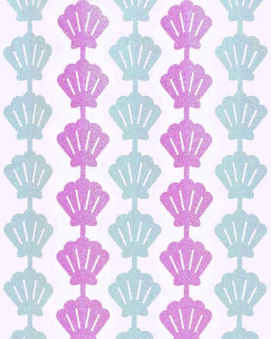 Mermazing Curtain - iridescent foil curtain