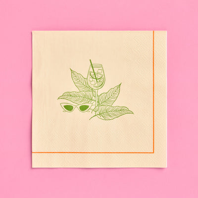 Palm Royale Napkins - 24 paper napkins