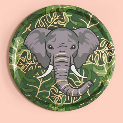 Jungle Fever Plates - 24 paper plates