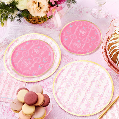 Romance Plates - 32 paper plates, 2 sizes