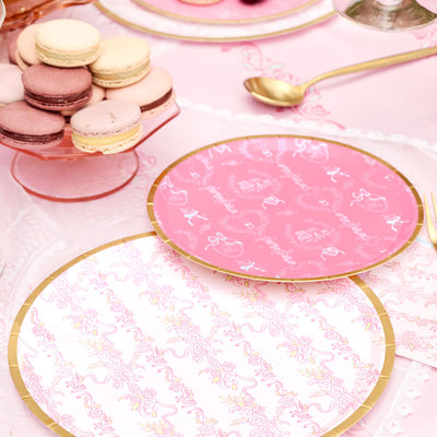 Romance Plates - 32 paper plates, 2 sizes