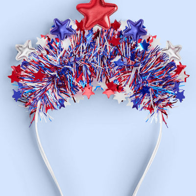 Stars & Stripes Headband - fringe + stars