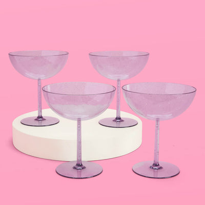 It's Disco, Baby! Coupe Set - 4 plastic glasses