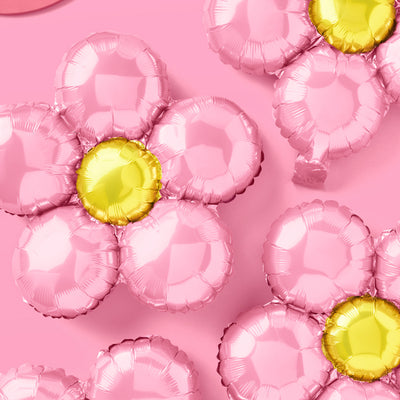 Flower Power Balloon - 4 flower balloons