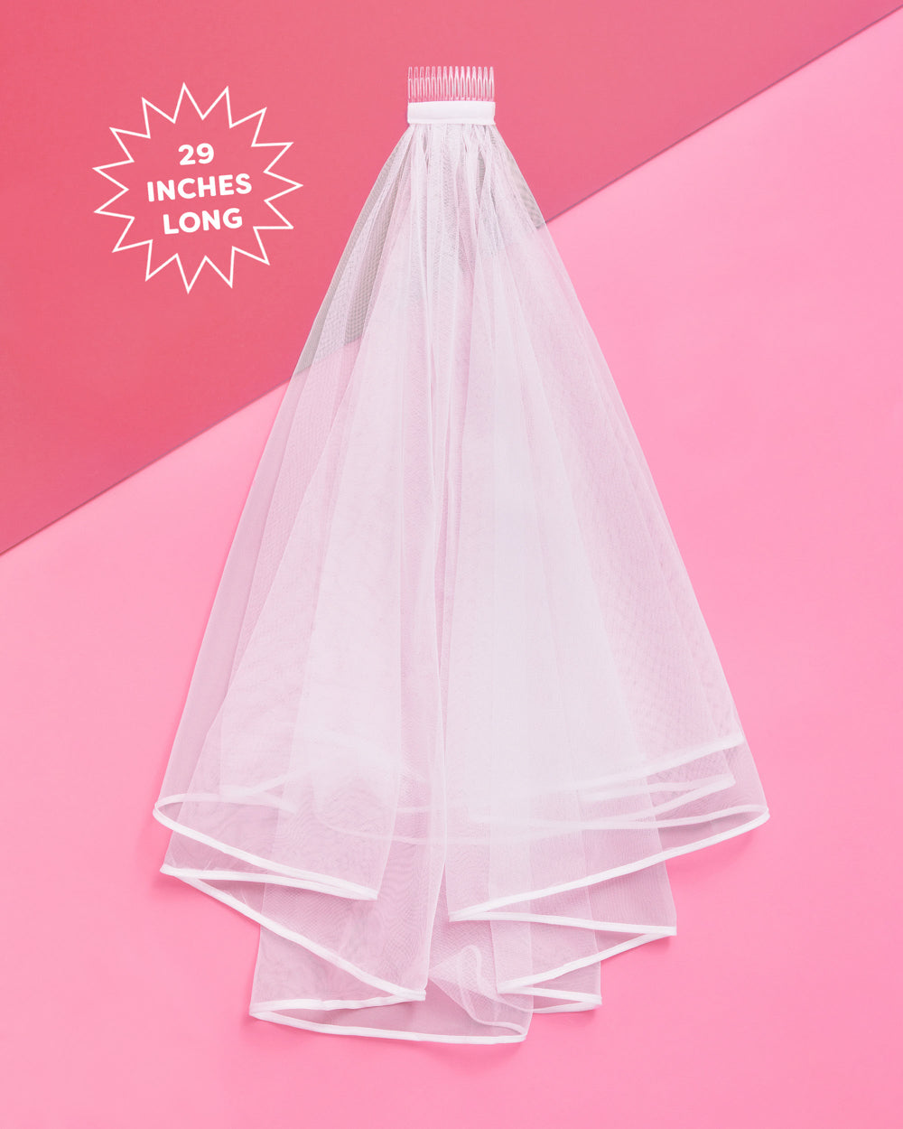 Classic Bride Veil - double layered bridal veil