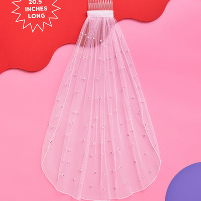 Pearlfect Veil - pearl bridal veil