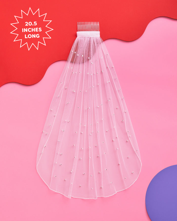 Pearlfect Veil - pearl bridal veil