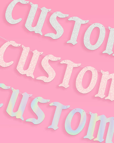 Gothic Custom Banner - customizable banner