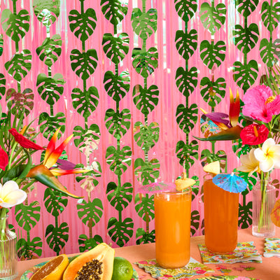 Party Animal Curtain - iridescent foil curtain