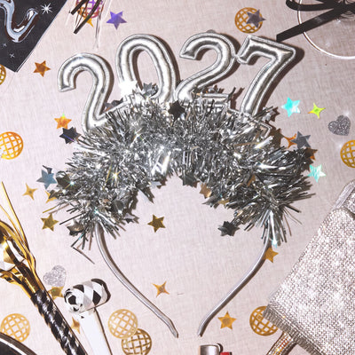 2027 Puffy Headband - fringe headband