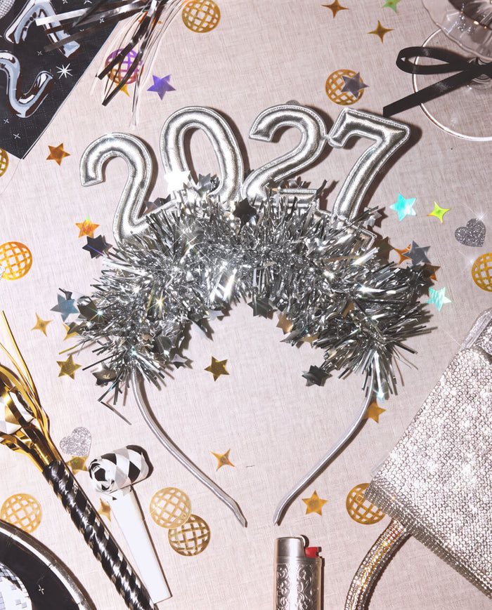 2027 Puffy Headband - fringe headband