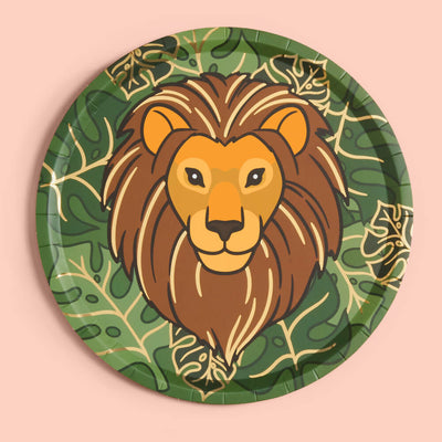 Jungle Fever Plates - 24 paper plates