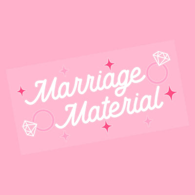 You Look Engaged Decals - mirror decal set