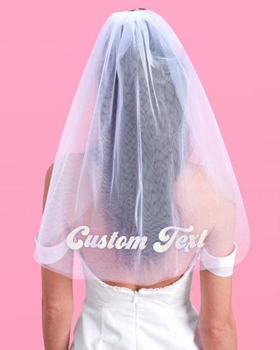 Disco Custom Veil - customizable veil
