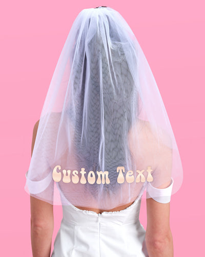 Groovy Custom Veil - customizable veil