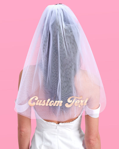 Disco Custom Veil - customizable veil