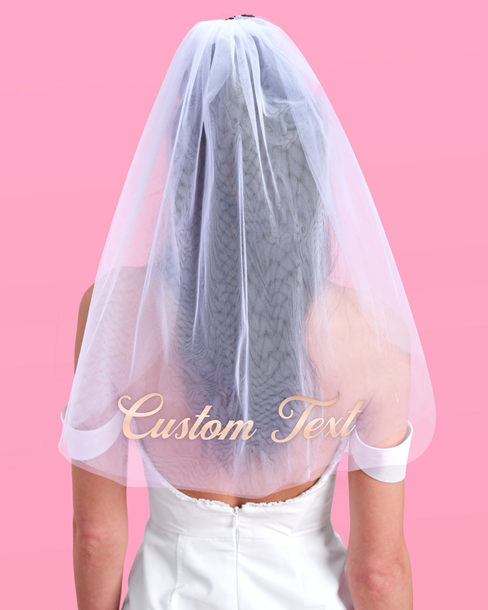 Classic Custom Veil - customizable veil – xo, Fetti