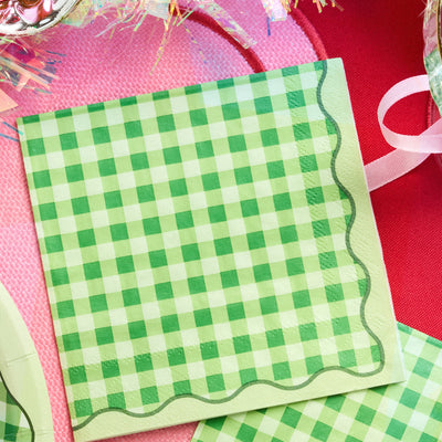 Christmas Cottage Napkins - 25 paper napkins