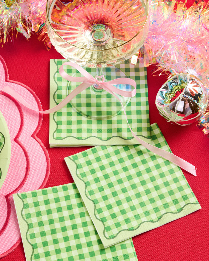 Christmas Cottage Napkins - 25 paper napkins
