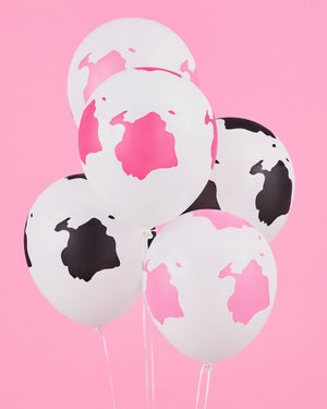 Pink Rodeo Pack - balloons, plates + cups