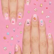 Kawaii Animals Nail Stickers - 600pc set
