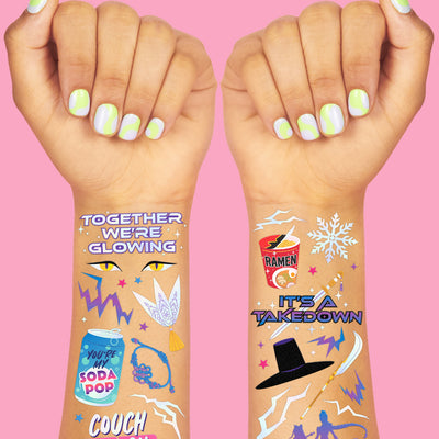 Takedown Tats - 68 temporary tattoos