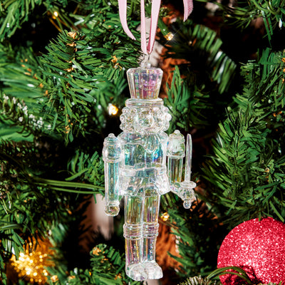 Nutcracker Ornament - iridescent ornament