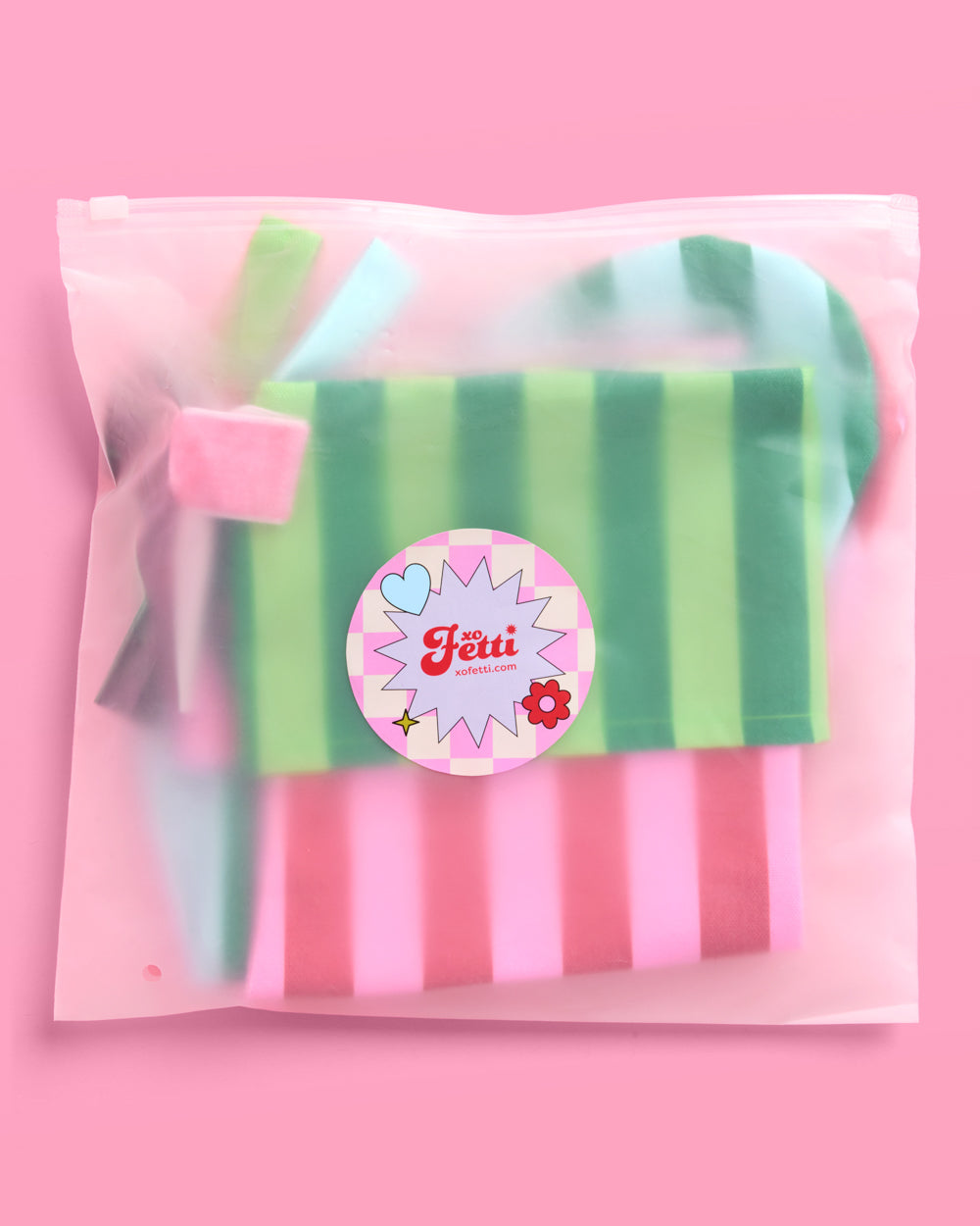 Striped Stocking Set - 2 pieces