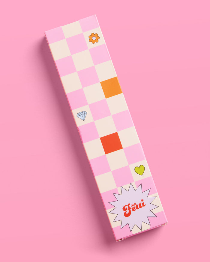 Pearl To Be Fan - white wooden fan with pearls