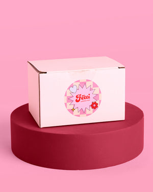 Sweetheart Cake Ornament - pink ornament