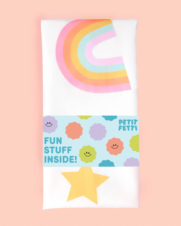 Rainbow Tablecloth - washable table cover