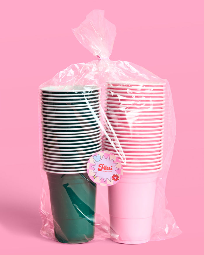 Camp Bride Cups - 50 matte 16 oz cups