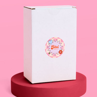 Après Ski Ornament - silver glitter ornament