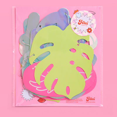 I Got A Text Banner - iridescent foil banner