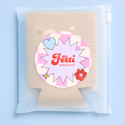 Mr And Mrs Huggies - 2 neoprene drink sleeves