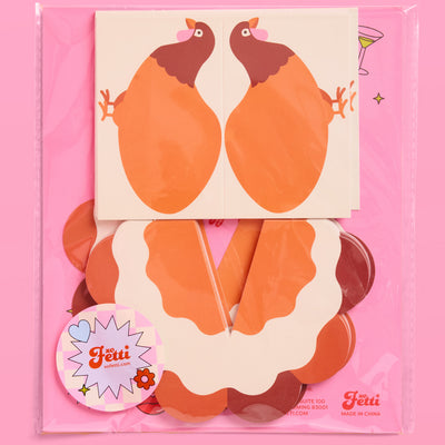 Turkey Time Place Cards - set of 12