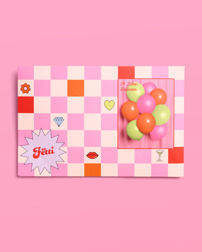 Love Island Balloon Pack - 24 latex balloons