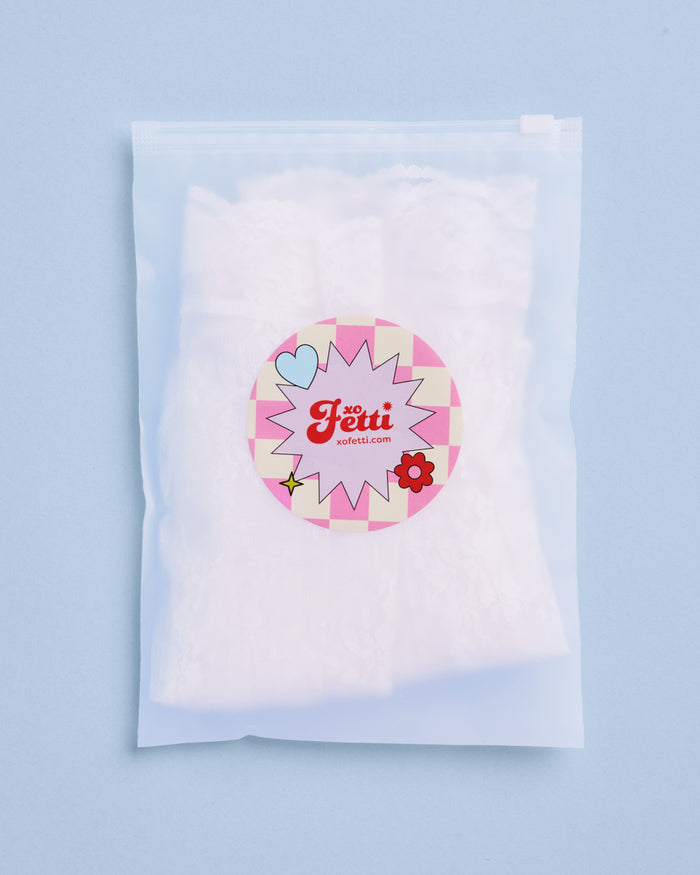 Lace on Lace Veil - layered multi lace veil