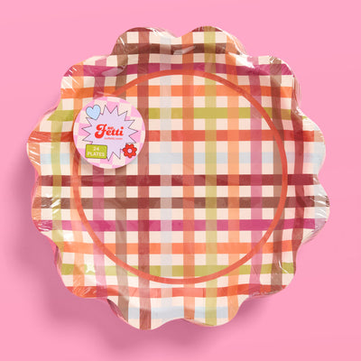 Give Thanks Plates - 24 paper plates