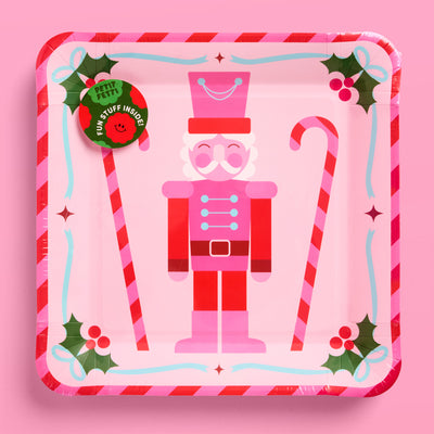 Nutcracker Plates - 25 paper plates